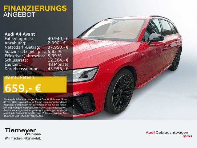 Audi A4 Avant 35 TFSI 2x S LINE LM18 BuO AHK KEYLESS