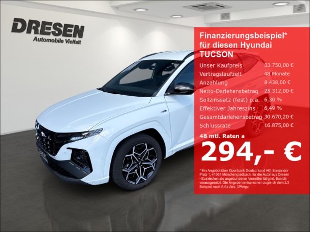Hyundai Tucson Hybrid Allrad N LINE 1.6 T-GDi SHZ+LHZ 36