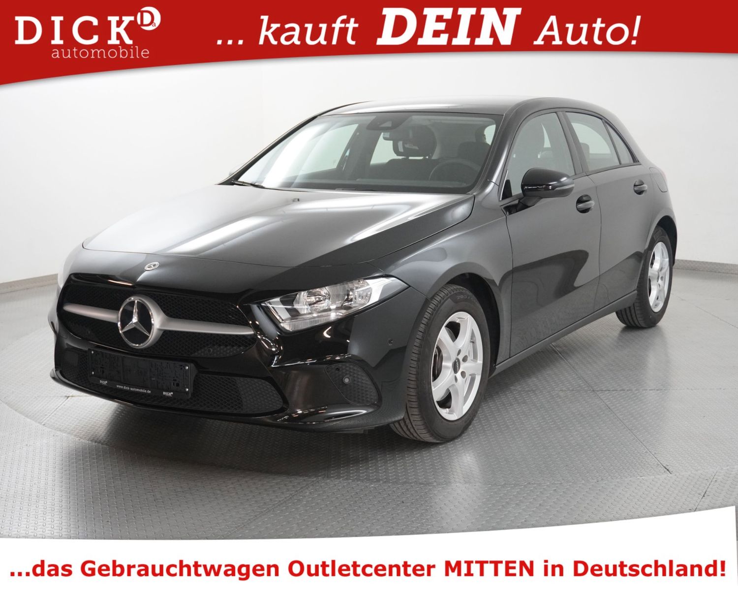 Fahrzeugabbildung Mercedes-Benz A 180d 8G >NAVI+VIRTUAL+SITZHZ+PARKASS+MFL+TEMP