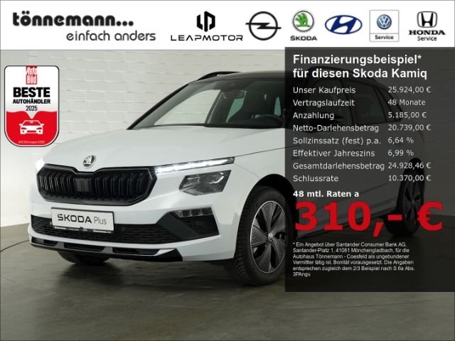 Kamiq MONTE CARLO TSI DSG+NAVI+RÜCKFAHRKAMERA+SI