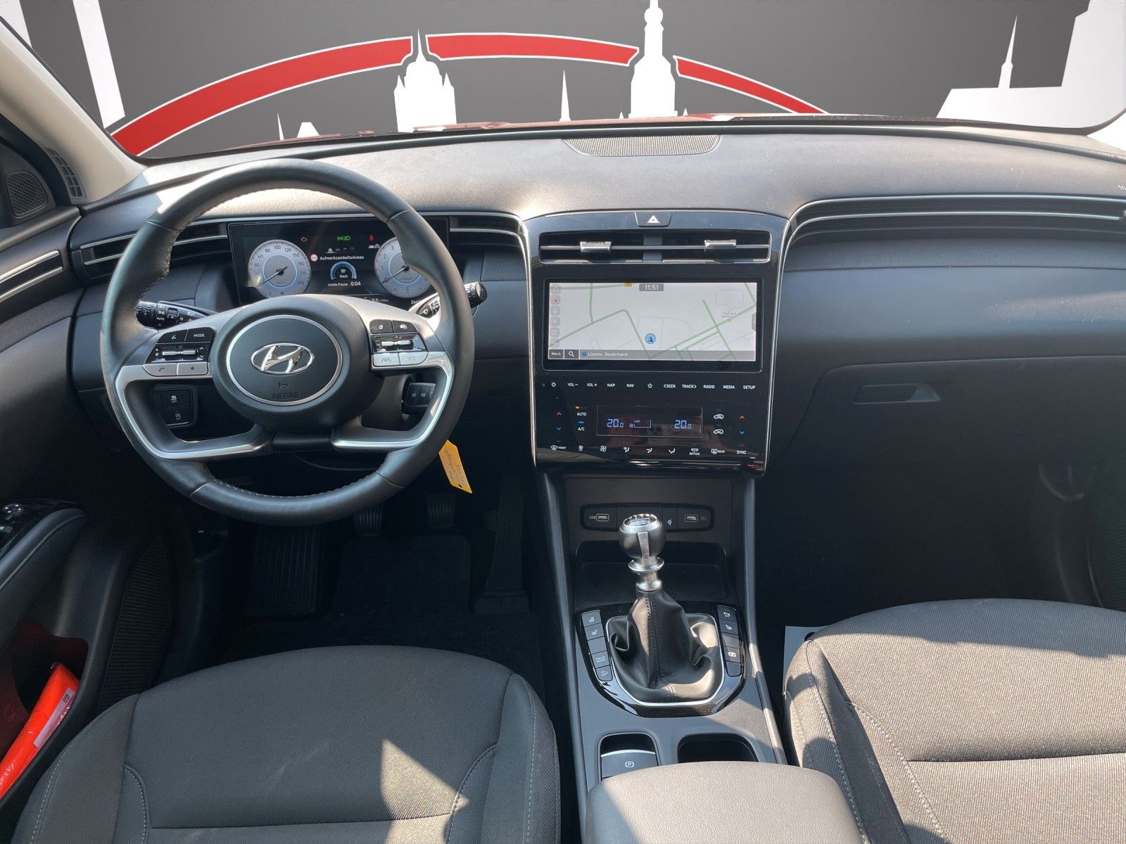 Fahrzeugabbildung Hyundai Tucson 1.6 T-GDI NAVI/LHZ/SHZ/RFK/PDC/Verkehrsz
