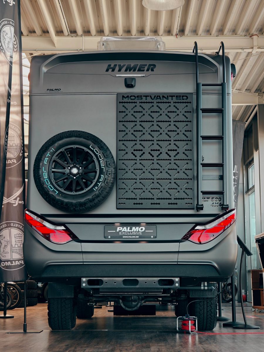 Fahrzeugabbildung HYMER / ERIBA / HYMERCAR ML - T 580 4x4² RSX PRO - PTS ACHATGRAU by palmo