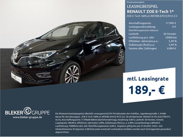 Renault ZOE Intens Z.E. 50 R135 Kaufbatterie