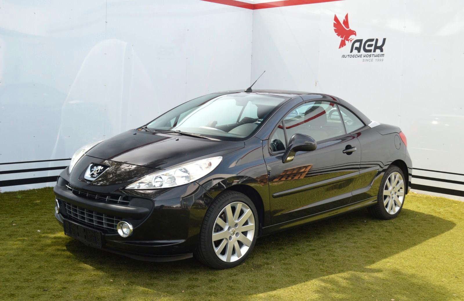 Peugeot 207 CC Cabrio Sport Top 1.Hand! Wartungsfrei!