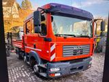 MAN TGL 8.180 DoKa KRAN / 3-Seiten Kipper / 7-SITZE - MAN Tgl 8 180
