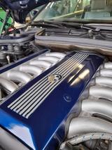 BMW 850 i mit H-Kennz.  Mauritiusblau - BMW 850: Coupe, 850i