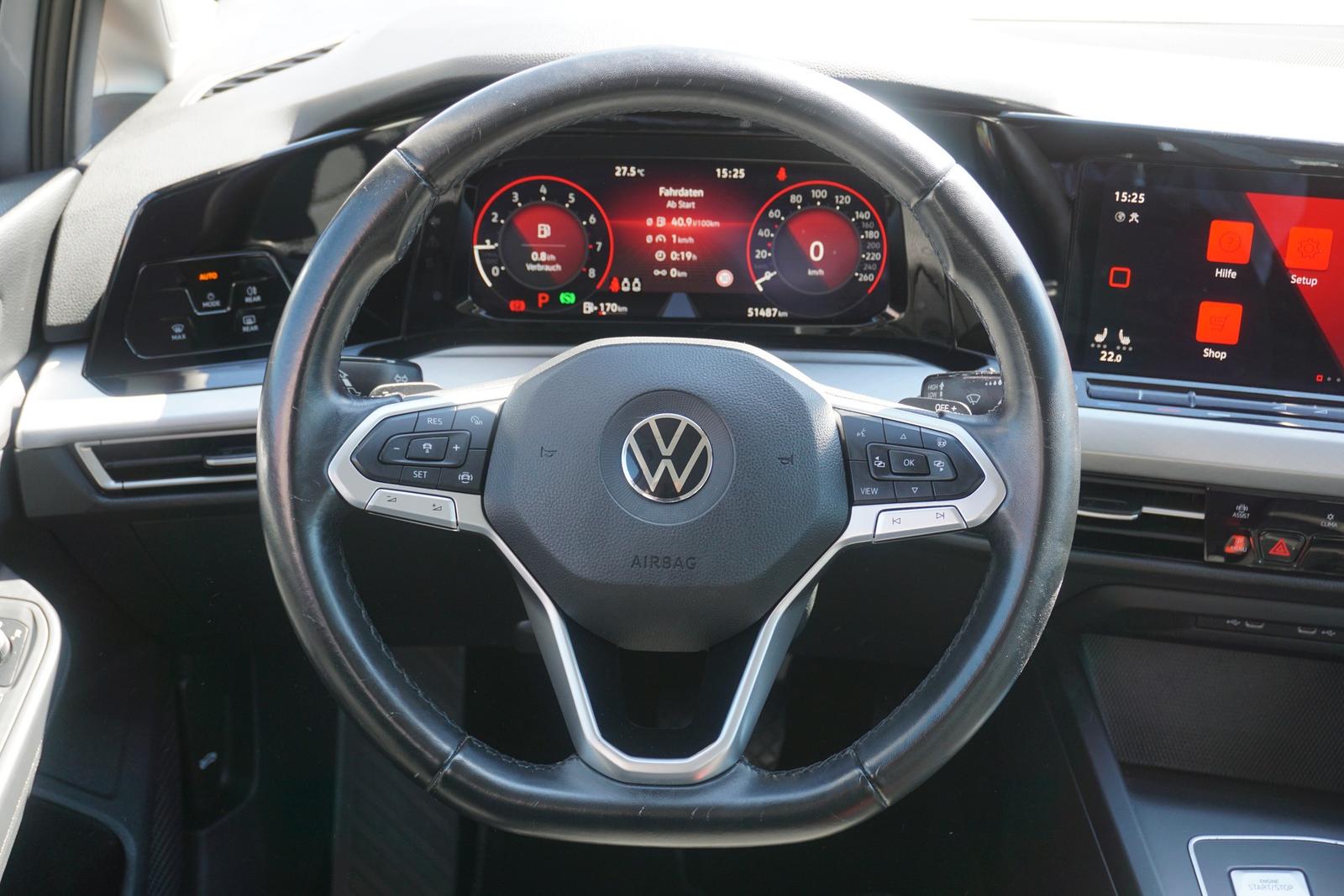 Volkswagen Golf VIII Variant Life eTSI LED Navi ACC DAB, миниатюра 18