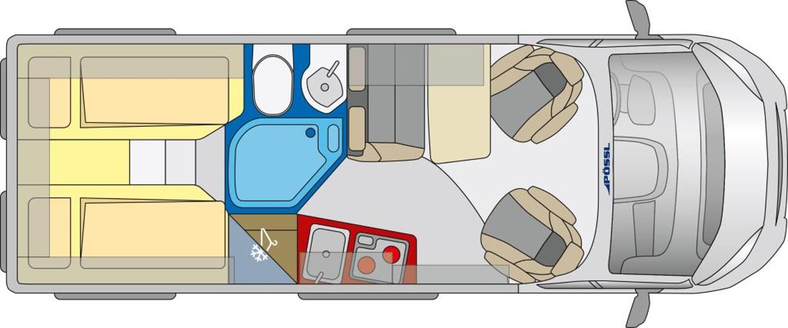 Globecar Campscout B 640 Solar Automatik 180 PS AHK TOP
