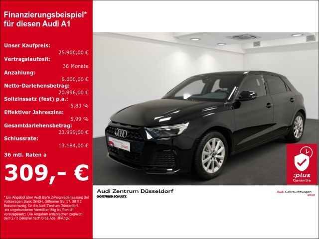 Audi A1 Sportback 25 TFSI advanced VIRTUAL CARPLAY LE