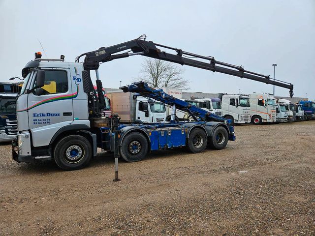 Volvo FH 460 8x2/4 //Hiab 166 E-4// 3 way tip