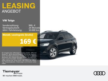 Volkswagen Leasingangebot: Volkswagen Taigo 1.0 TSI DSG LIFE KAMERA DIGIpro NA
