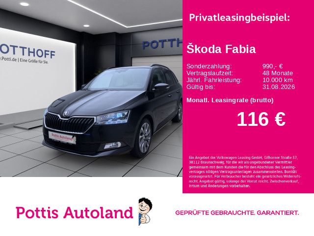 Skoda Fabia Combi 1.0 TSI DSG BEST OF NAVI LED PDC SIT