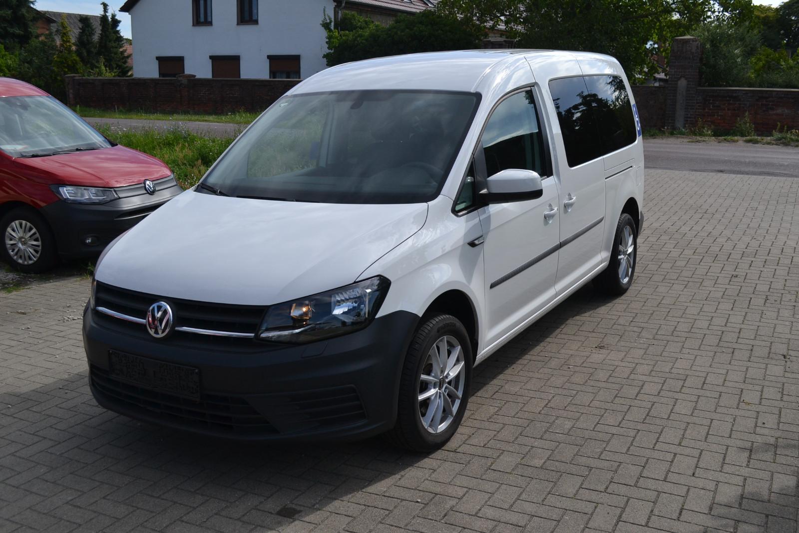 Volkswagen Caddy Maxi Rollstuhlrampe Absenkbar