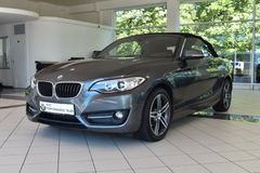 BMW 220 d Sport Line Cabrio~Automatik~Leder~Navi Pro