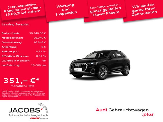 Audi Q3 35 TFSI S-tronic S line Rückfahrkamera*SZH*el