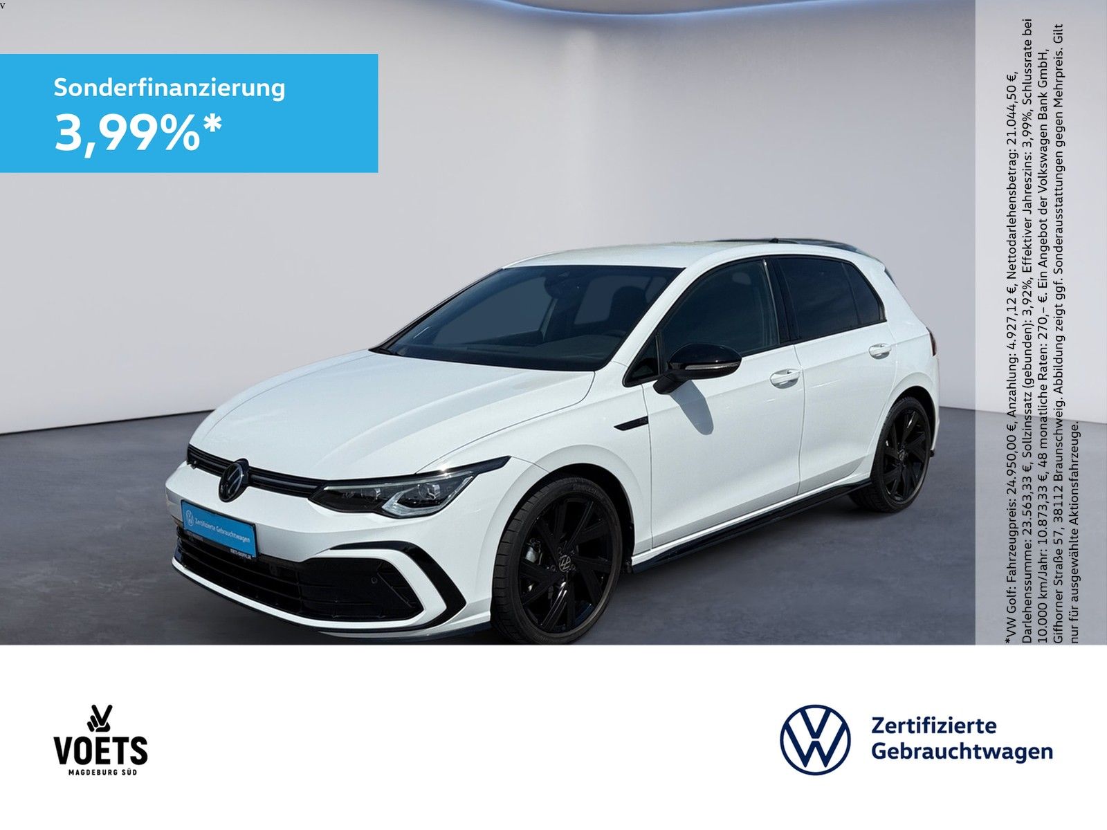Volkswagen GOLF VIII R-LINE BLACK STYLE IQ-LIGHTI+AHK+KAM