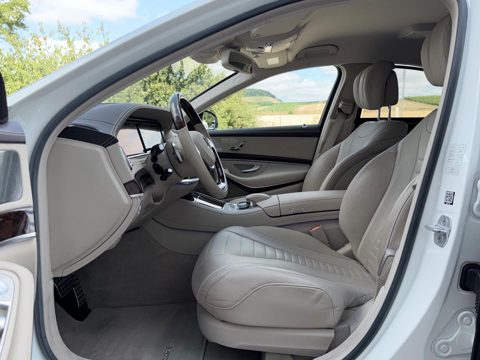 Mercedes-Benz S 350 d BlueTEC 258 ch • AMG Line • Burmester • Suivi Complet Mercedes - 2e main - Cuir Nappa