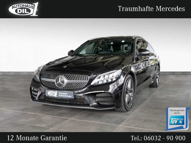 Mercedes-Benz C 220 d T 9G*1.HAND *AMG*SPURHALTE*AHK*RFK*