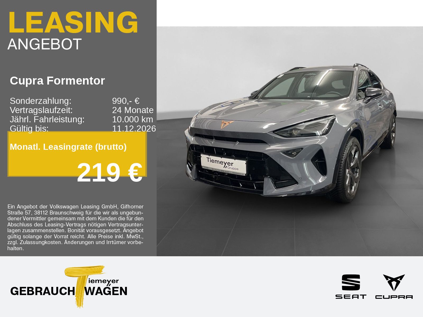Cupra Formentor 1.5 eTSI MATRIX 360° SUPERSPORT NAVI