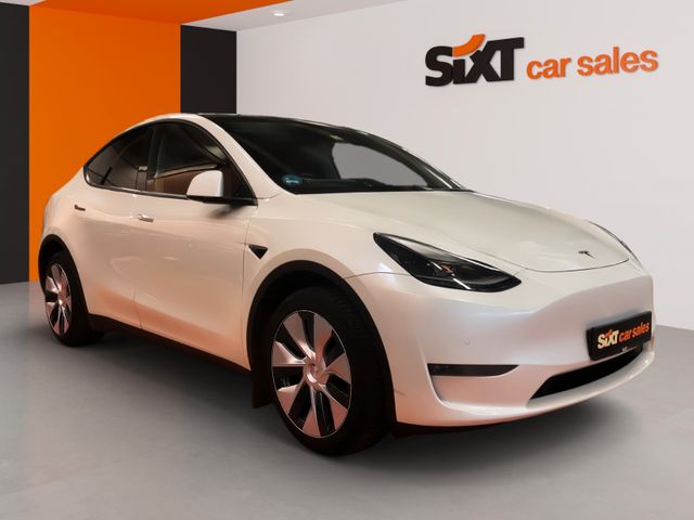 Tesla Model Y Long Range D. Motor AWD Pearl White|AMD