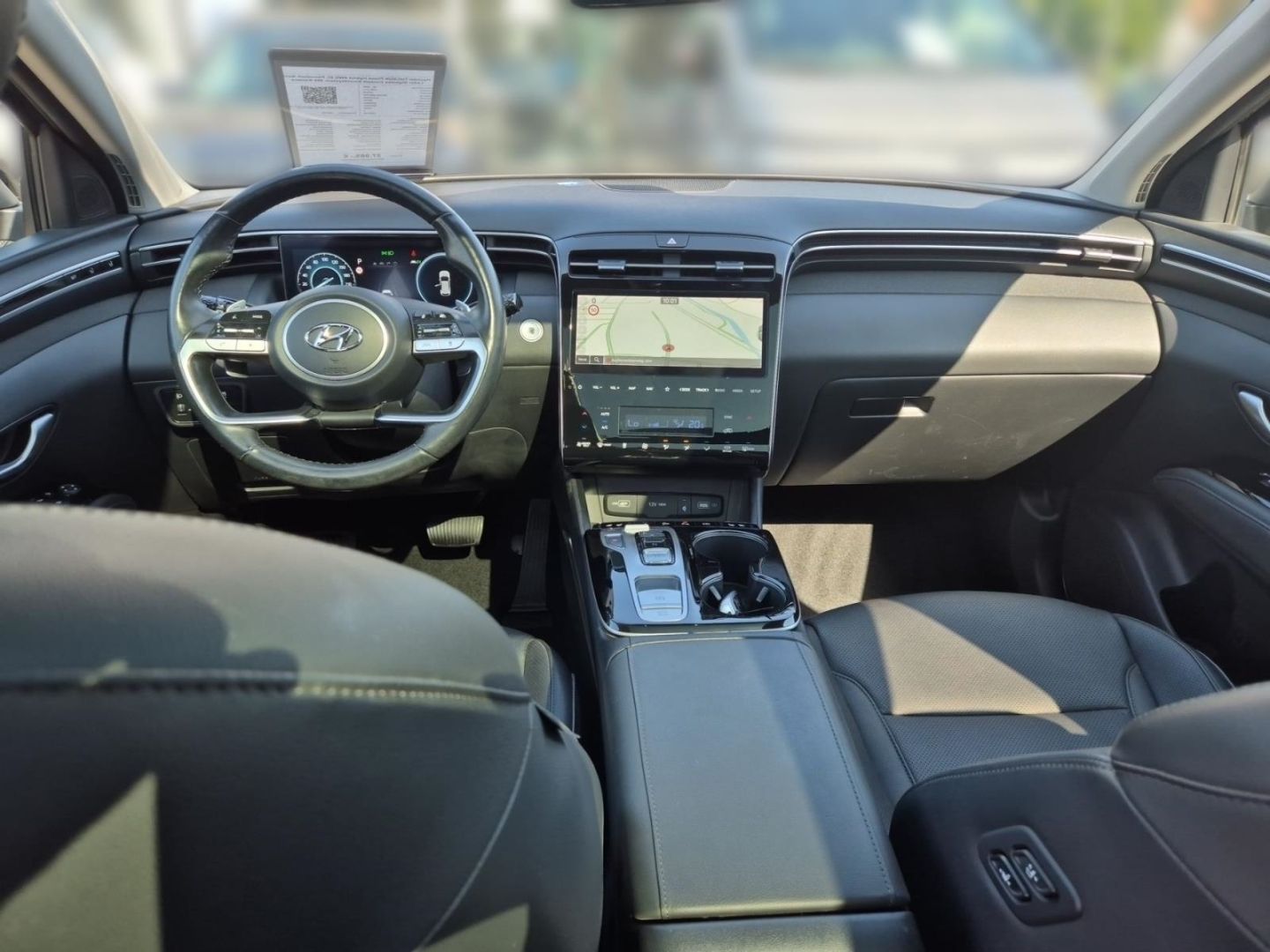 Fahrzeugabbildung Hyundai Tucson Prime Hybrid 4WD El. Panodach Navi Leder