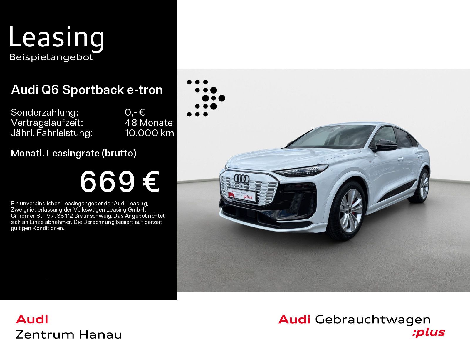 AUDI Q6 Sportback e-tron quattro S-LINE*0,25%*MATRIX*