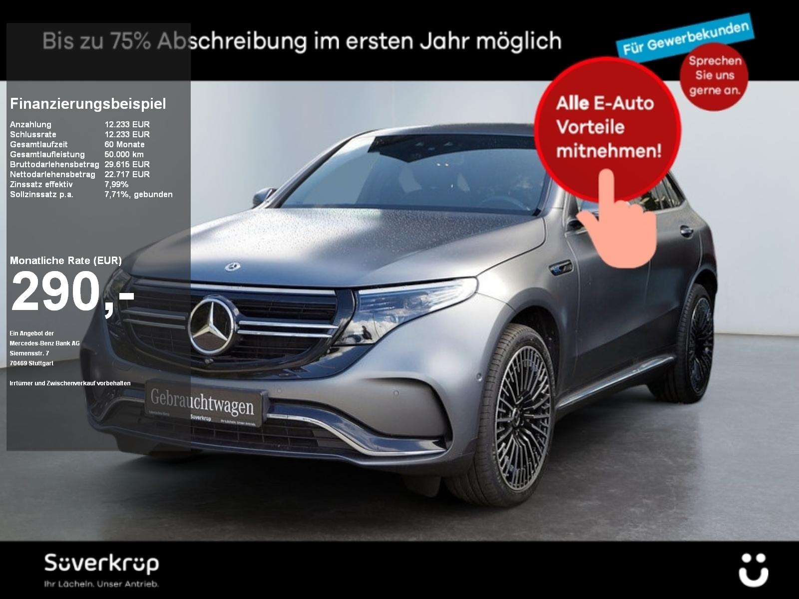 Mercedes-Benz EQC 400 4M AMG AMG MEMO MULTI 360 AHK DISTR SPUR