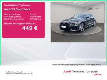 Audi S3 Sportback 2.0 TFSI qu. Matrix PDC+ Carplay