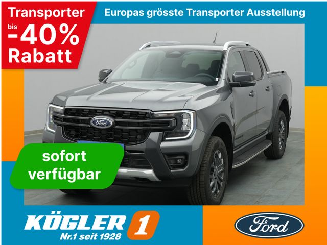 Ford Ranger DoKa Wildtrak 205PS Aut./AHK/PDC -22%*