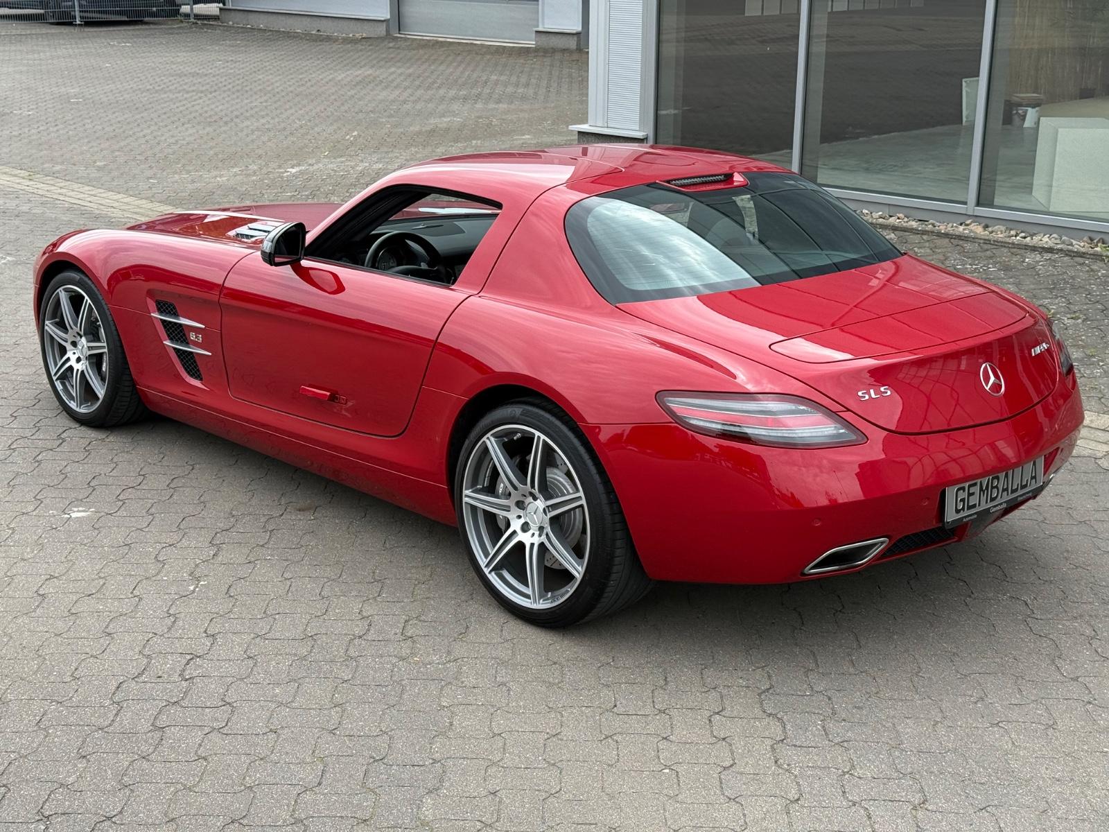 Mercedes-Benz SLS AMG COUPE, DEUTSCHES FAHRZEUG AUS 1. HAND