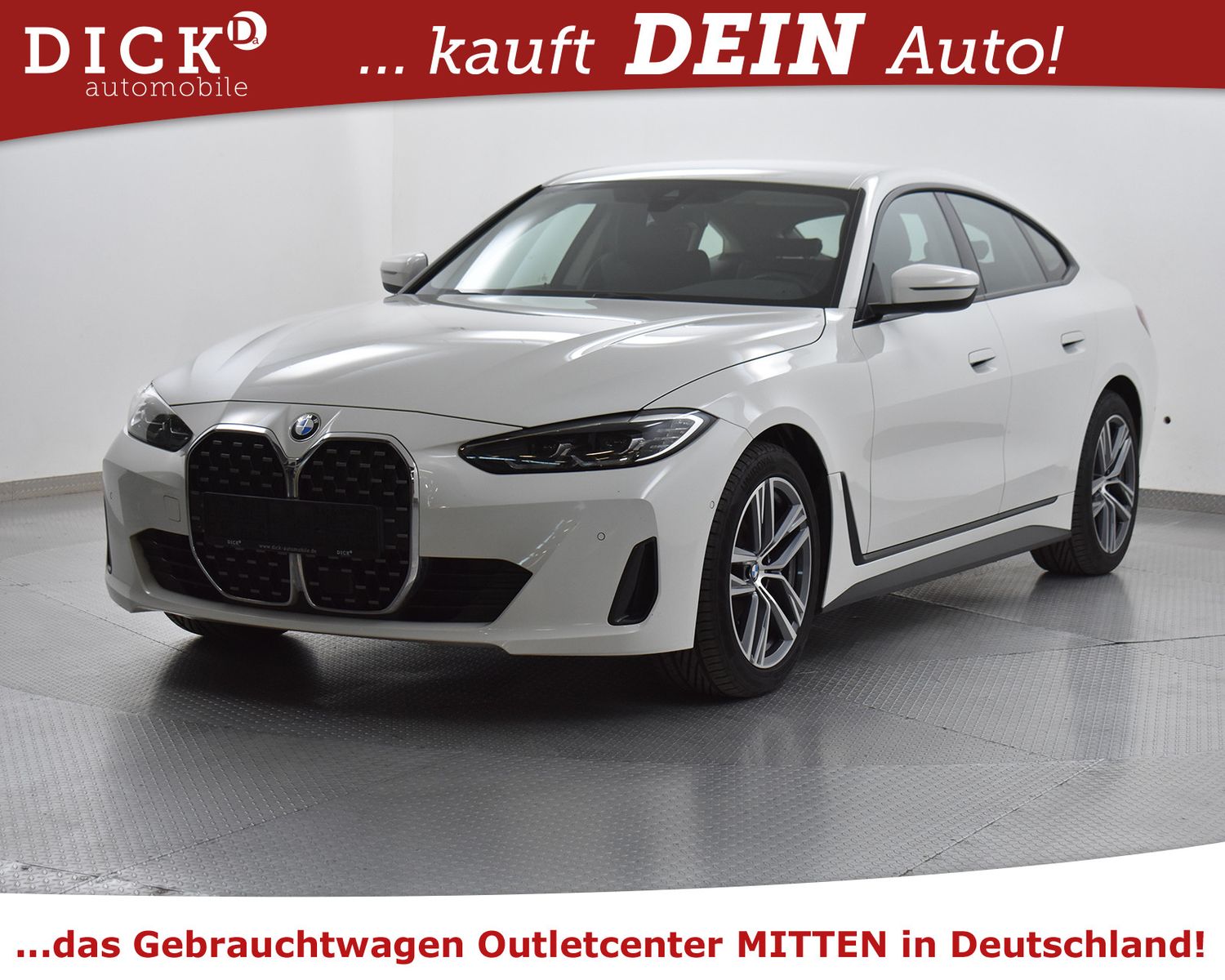 BMW 420d Aut. Gran Coupé M SPORTF+LEDER+NAVI PLUS+18 - Image 2