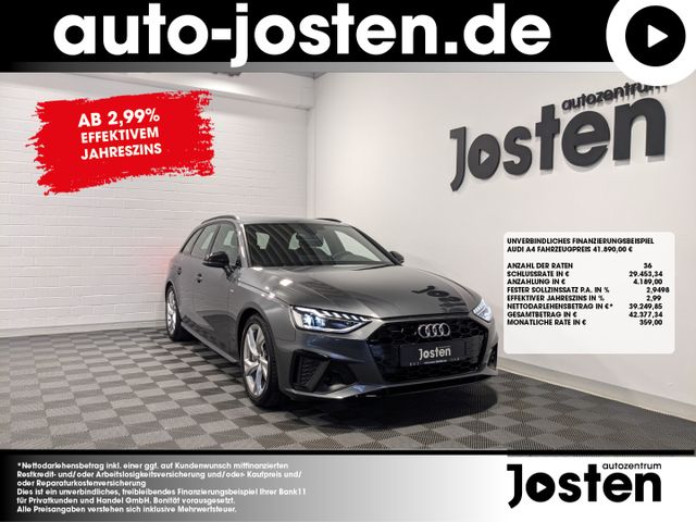 Audi A4 Avant S-Line Navi LED Virtual CarPlay RFK 18'