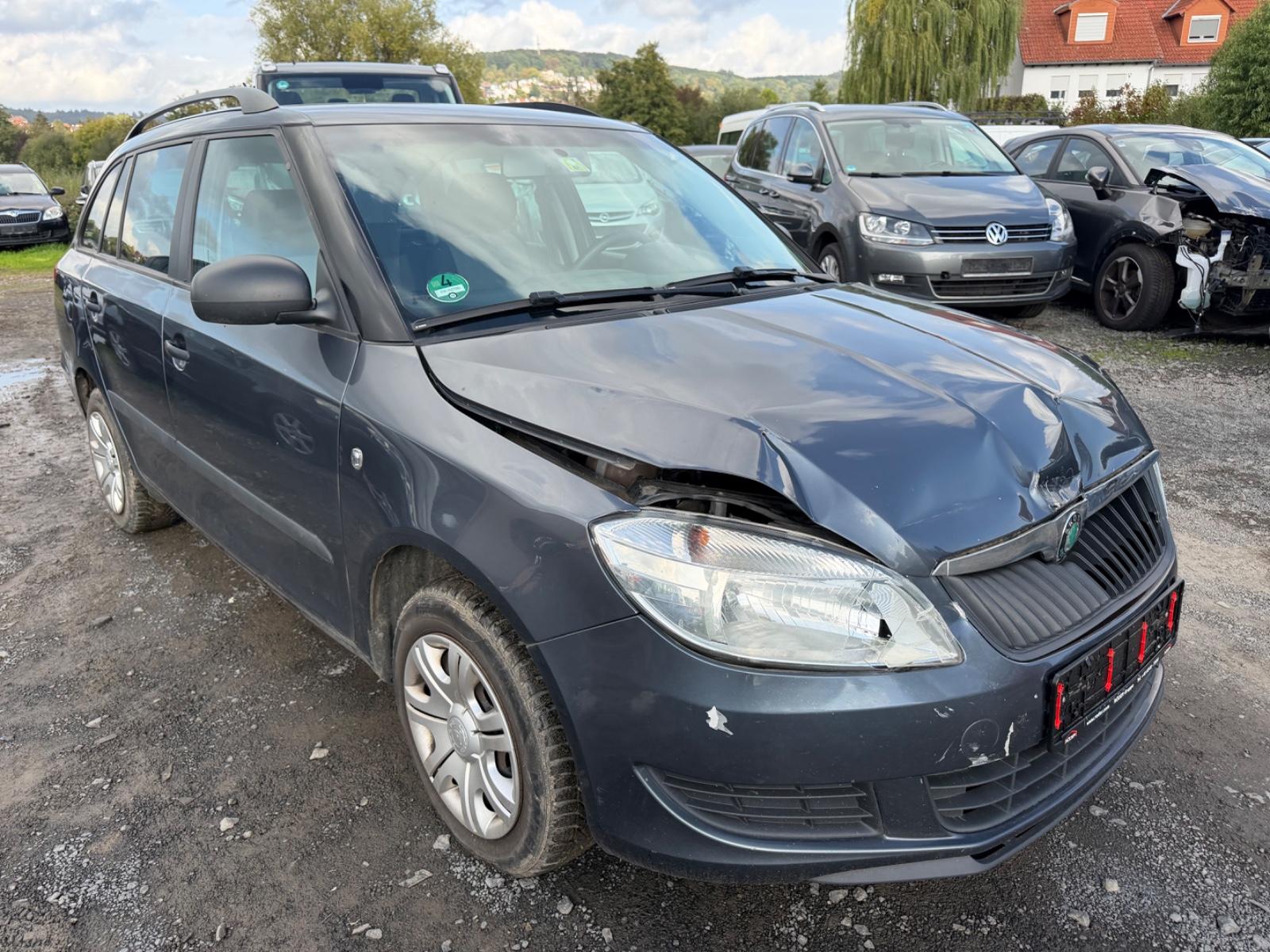 Skoda Fabia 2012 — interior