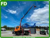 Unimog U20 mit Mega Kran , nur 7500 kg - Unimog U20