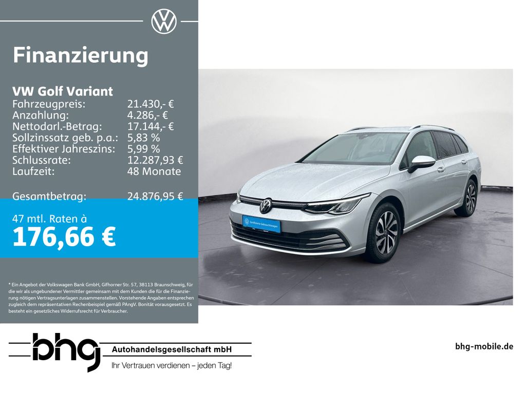 Golf Variant 1.0 TSI IQ.Drive Navi AirCarClimatr