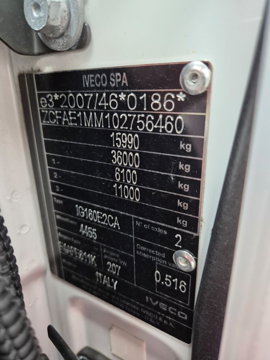 Fahrzeugabbildung Iveco Eurocargo ML160E28/FP Böse Schwenkwand LBW 2xAHK