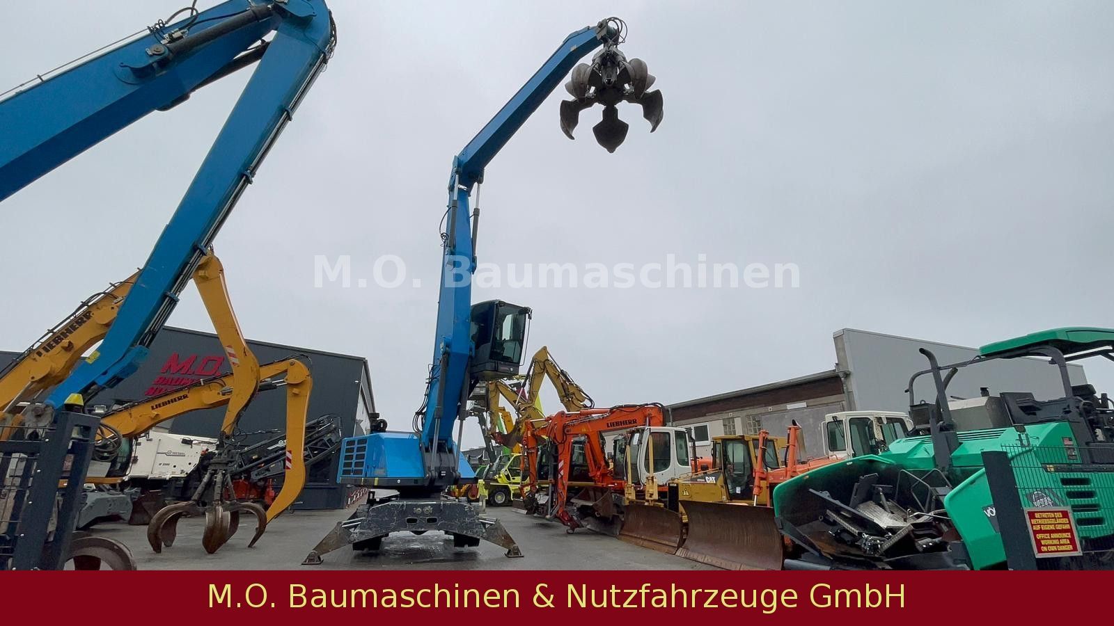 Fahrzeugabbildung Fuchs MHL 340 T4F / AC / Magnetanlage /Polypgreifer