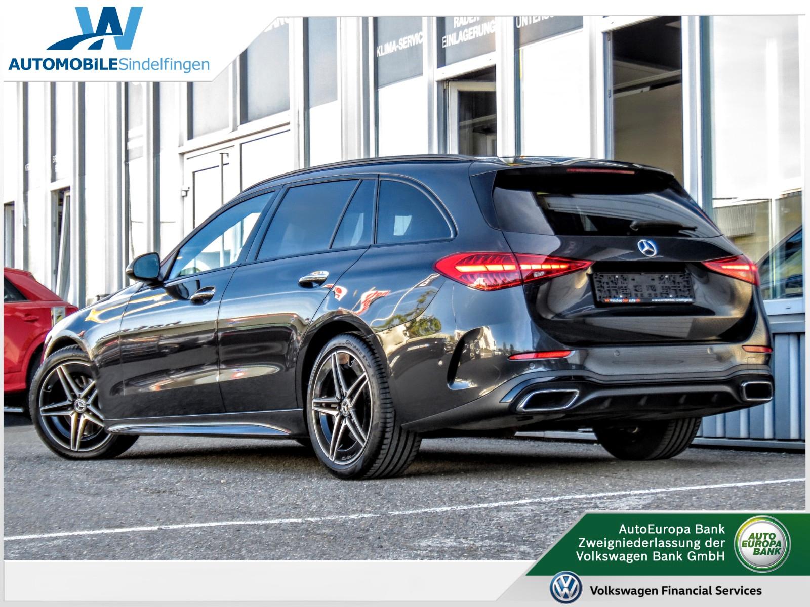 Mercedes-Benz C 200 T-Modell AMG Line NAVI LEDER KAM LED uvm