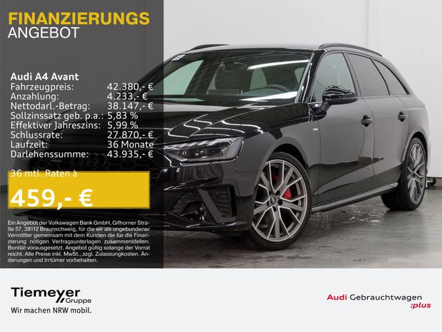 Audi A4 Avant 40 TFSI Q 2x S LINE LM19 AHK MATRIX LED