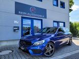 Mercedes-Benz C-Klasse  180 T CGI AMG-Line *LED*AHK*LEDER*NAVI - Mercedes-Benz C 180: Blau
