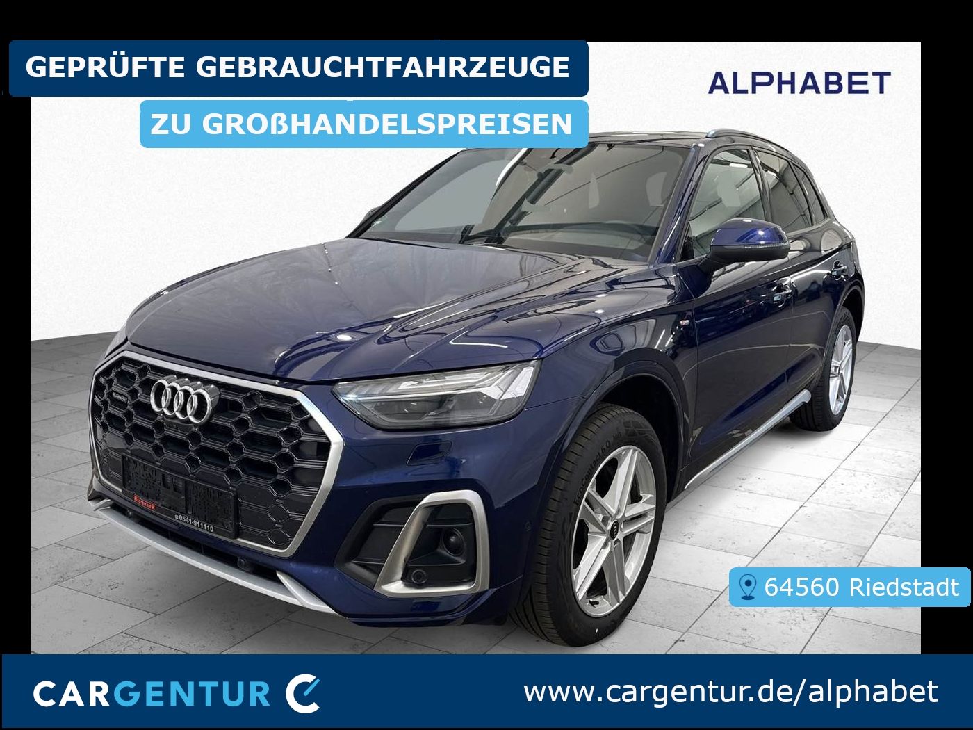 AUDI Q5 50 2.0 TFSI e quattro S line B&amp;O Matrix 360°