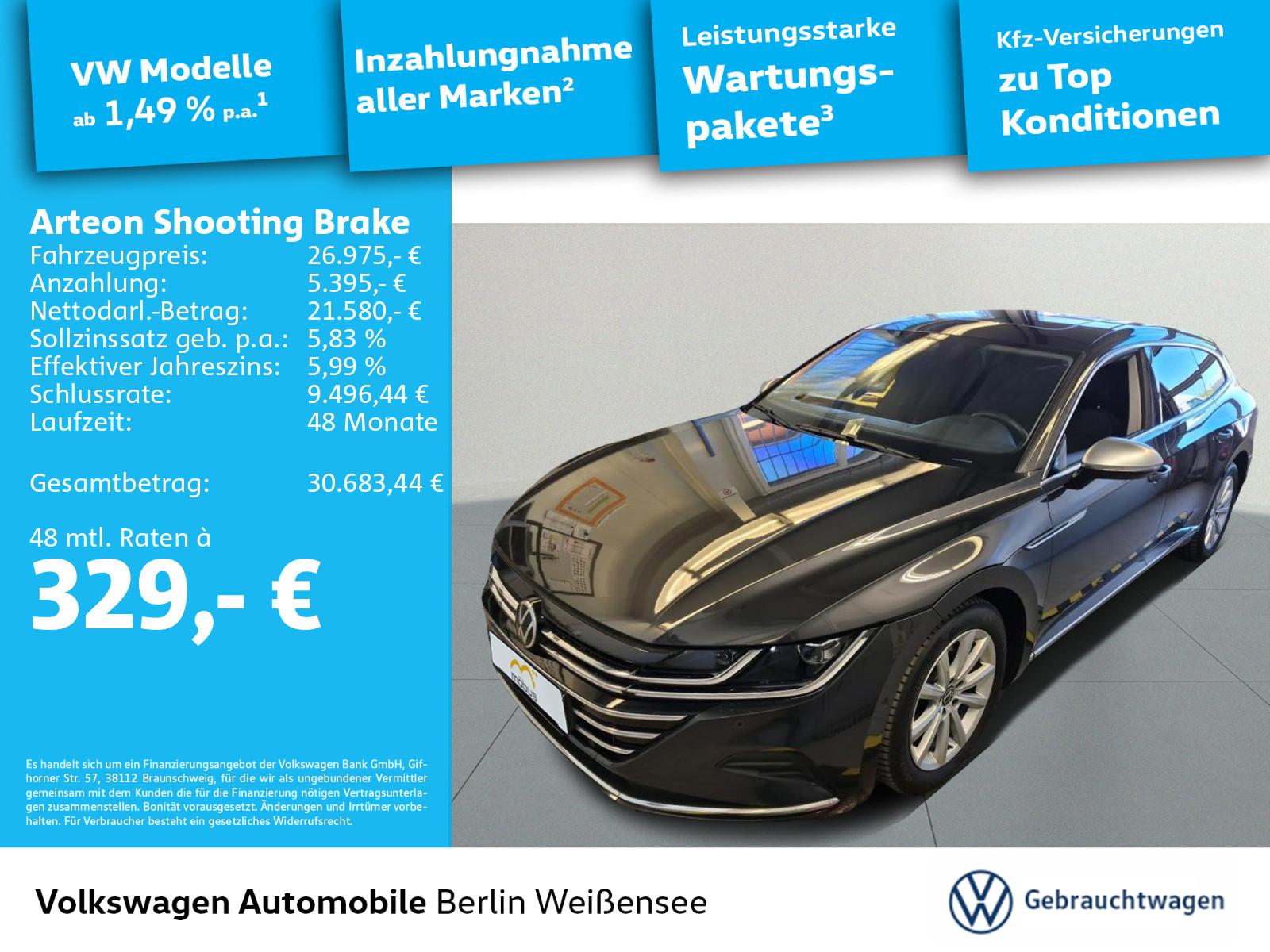 Volkswagen Arteon Shooting Brake 2.0 TDI Elegance*DSG*PANO*