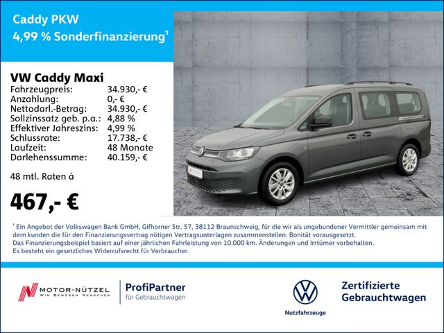 Volkswagen Caddy Maxi 2.0TDI DSG LIFE NAV+ACC+SHZ+2xPDC+DAB