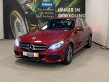 Mercedes-Benz C 180 Avantgarde Automatik+NAVI+TEMPOMAT+SHZ+PDC - Mercedes-Benz: Rot, Metallic, 180