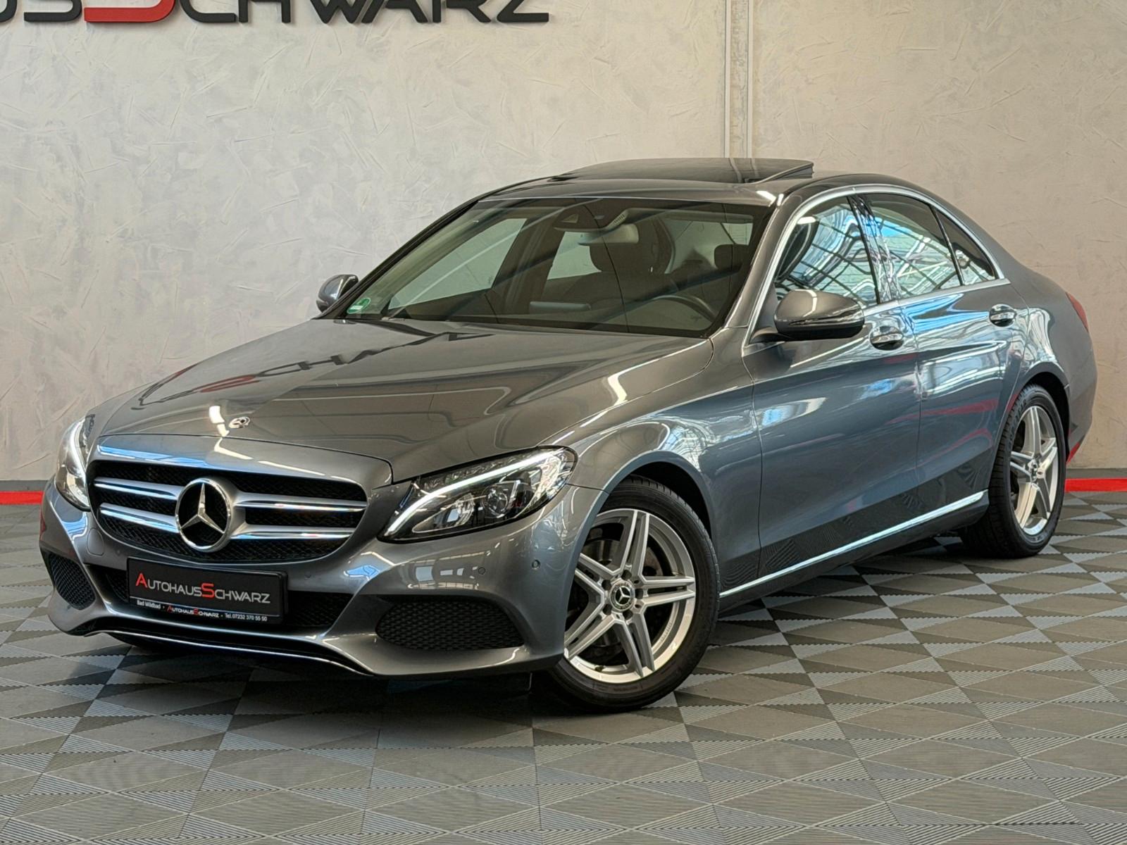 Mercedes-Benz C180 Limousine Avantgarde S-Dach Led AHK T-Leder