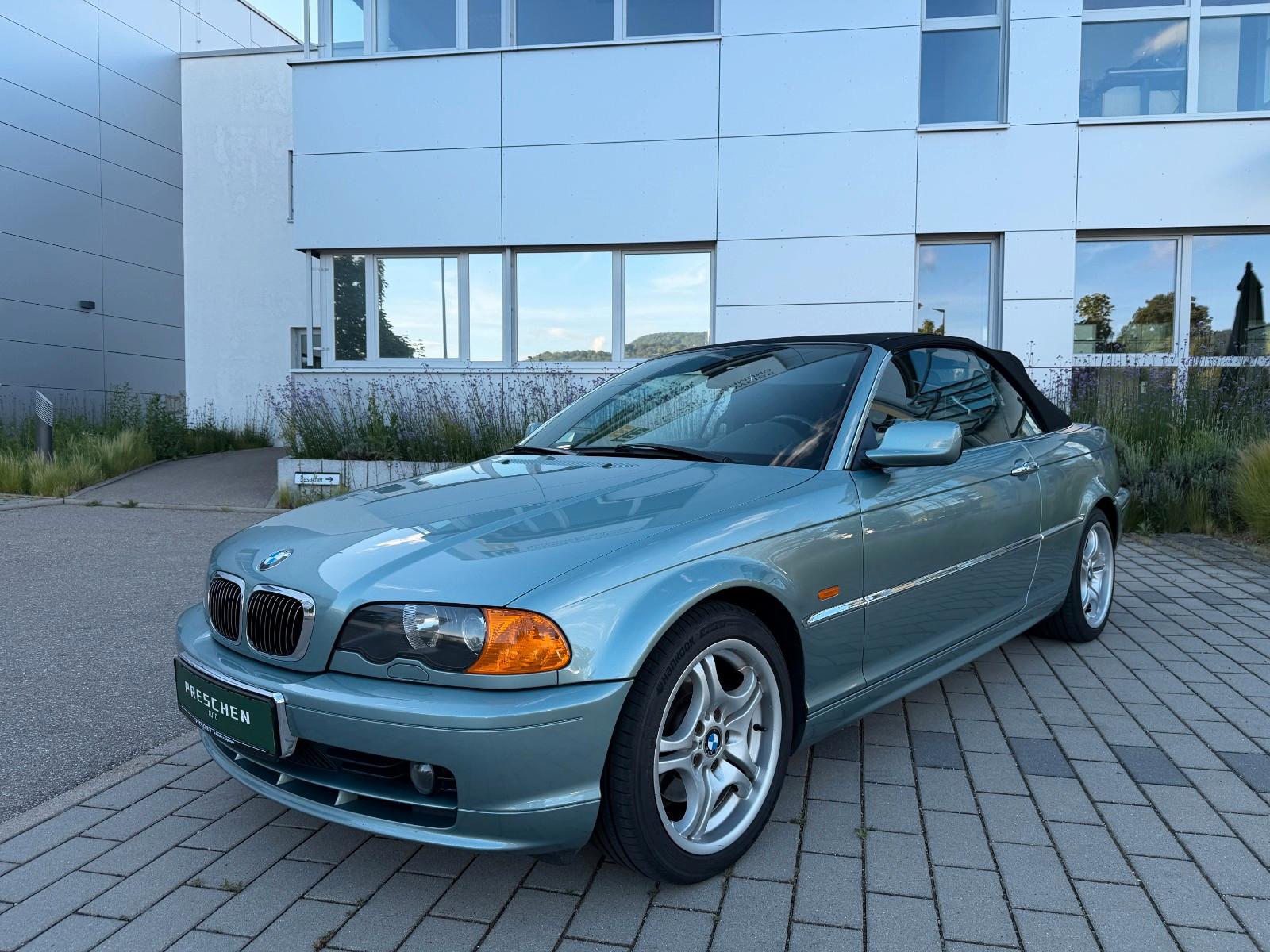 BMW Cabrio 325 Ci, Graugrün, 2. Hand