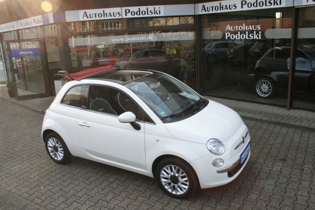 Fiat 500 Lounge Cabrio|49 TKm|Klima|Tüv N|S/W Reifen