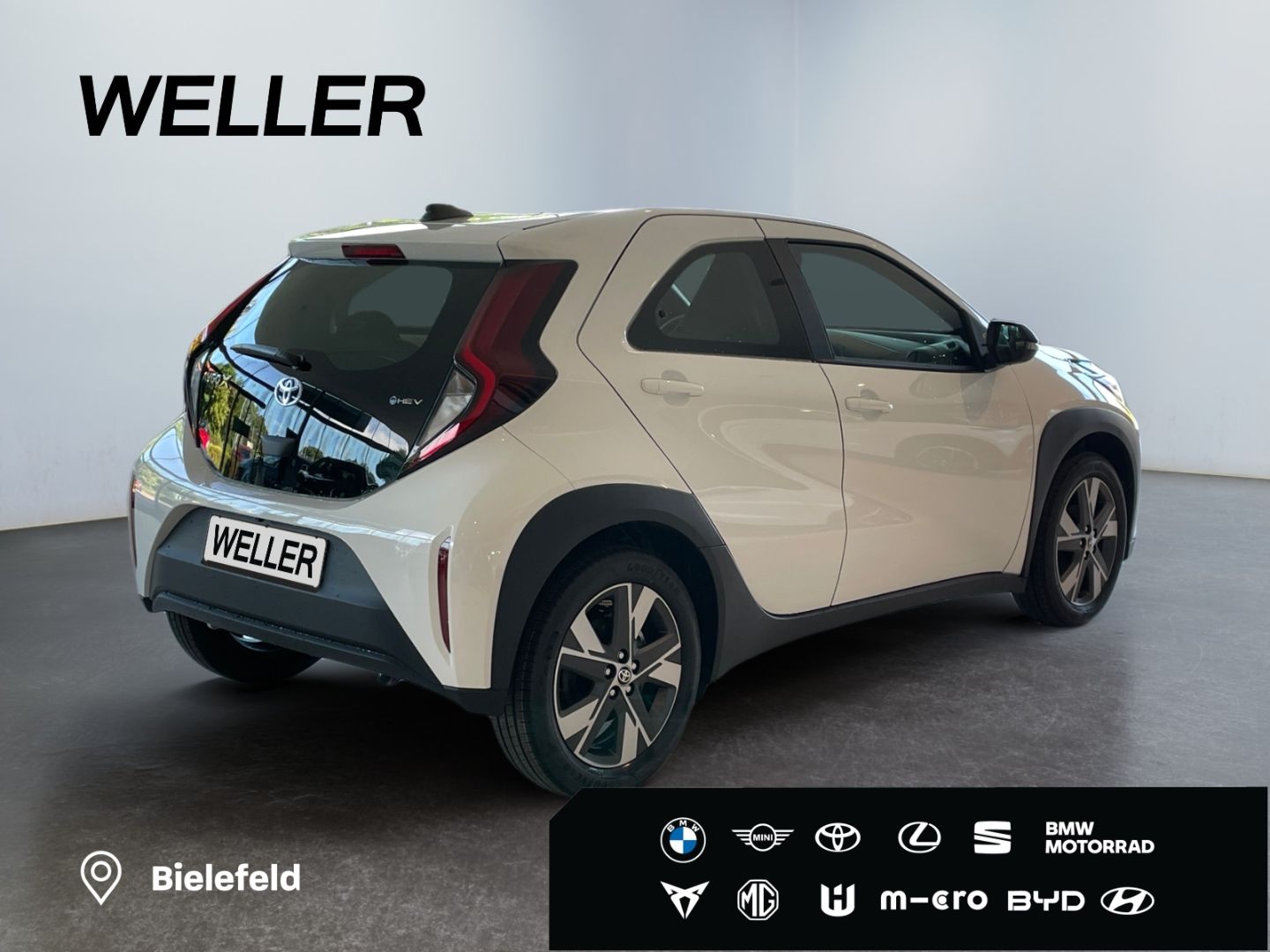 Toyota Aygo X Hybrid 1,5 l, 116 PS CVT Active, 5-türig imagem 2
