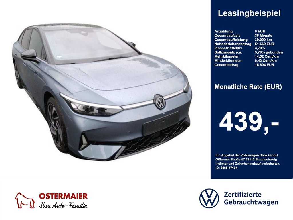 Volkswagen ID.7 GTX 340PS NP.81T 340PS PANO.HEAD-UP.AREA-V.