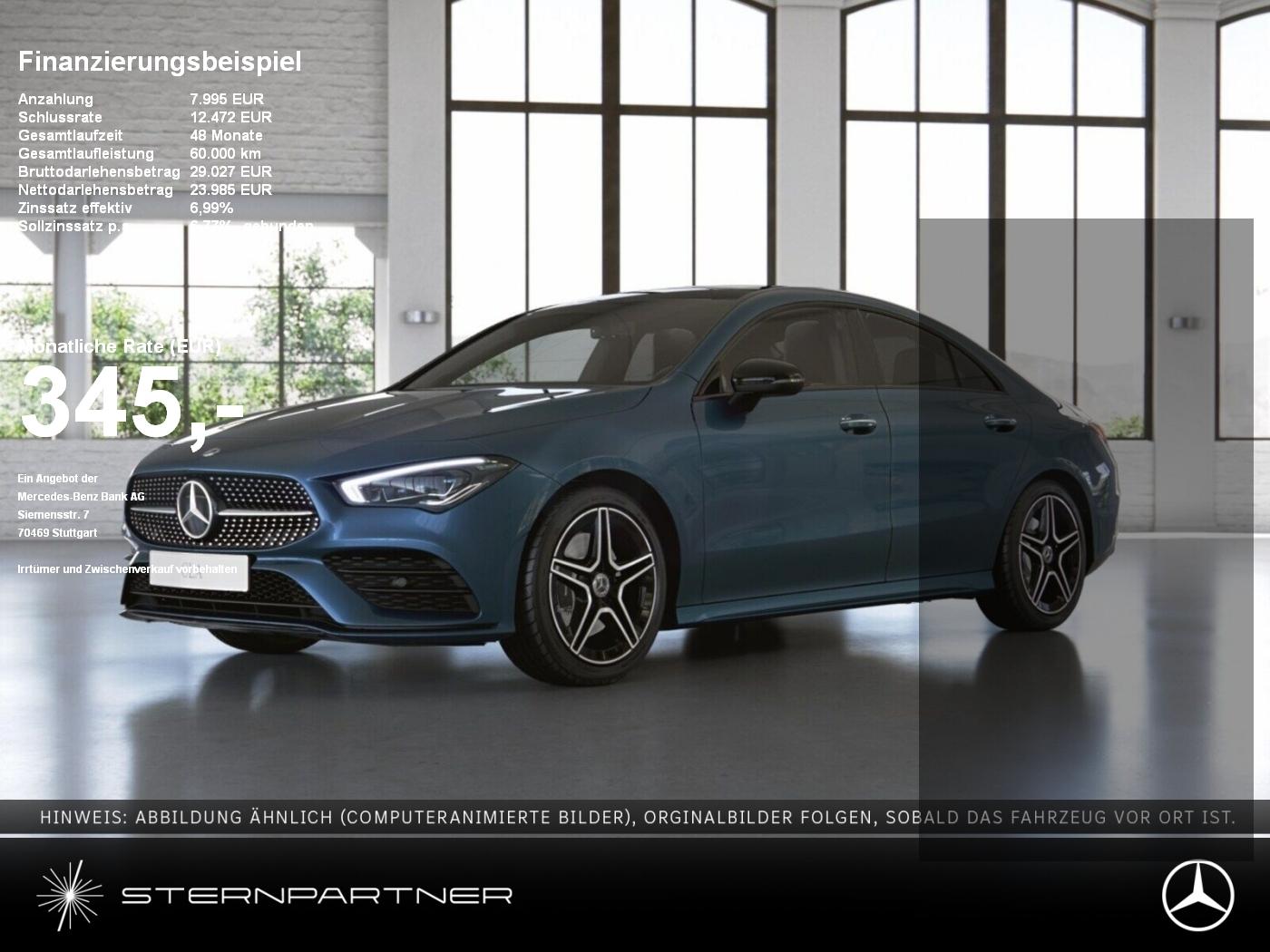 Mercedes-Benz CLA 250 e Coupé AMG+MBEAM+PANO+AMBIENTE+KAMERA